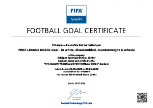 FIFA Zertifikat