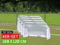 Preview: Klappbares Minifußballtor, Set