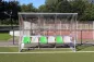 Preview: Spielerkabine Modular mit Sitzen grün/ weiß Preview: Spielerkabine Modular mit Sitzen grün/ weiß