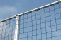 Preview: Ballfangfanganlage aus Aluminium auf einem Sportplatz, Detail obere Quertraversen