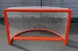 Preview: Rollhockeytor, Stahl, , fluoreszierendem orange lackiert, Ansicht von vorn