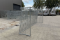 Preview: Bolzplatz-Fußballtor "Unbreakable", Stahl 5 x 2 m, mit Schusswand