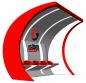 Preview: Spielerkabine / Betreuerkabine "fibre professional"