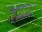 Preview: Spielerkabine / Betreuerkabine, Model "Exklusiv" auf Fußballplatz Preview: Spielerkabine / Betreuerkabine, Model "Exklusiv" auf Fußballplatz