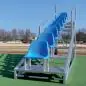 Preview: Zielrichtertreppen aus Aluminium „Typ A“