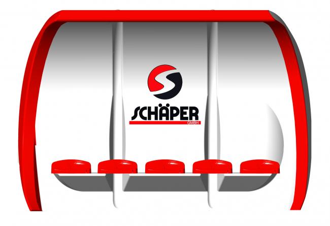 Spielerkabine / Betreuerkabine "fibre professional"