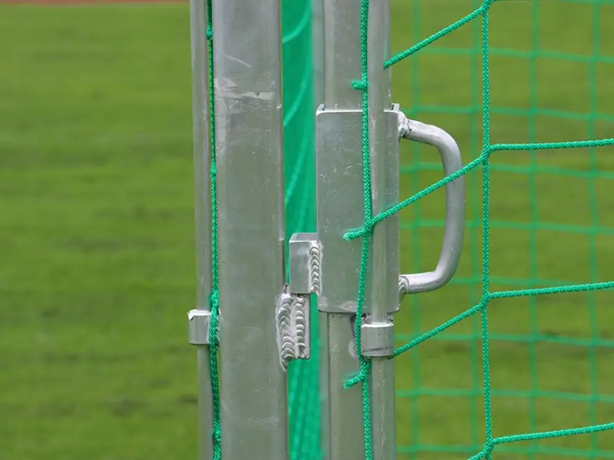 Soccer-Fußballtore mit Eingangstür, Detail