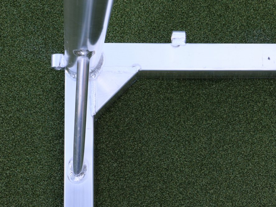 Soccer-Fußballtore mit Eingangstür, Bodenrahmen