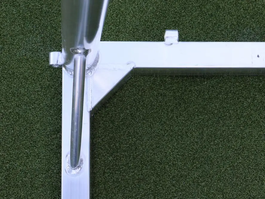Soccer-Fußballtore mit Eingangstür, Bodenrahmen