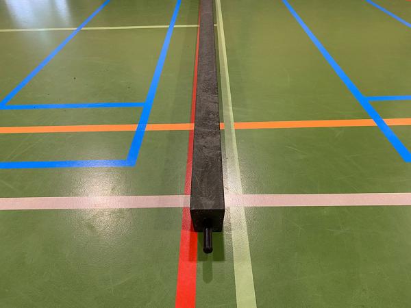 Feld und Hallen-Hockeybande aus recyceltem Kunststoff, Ansicht