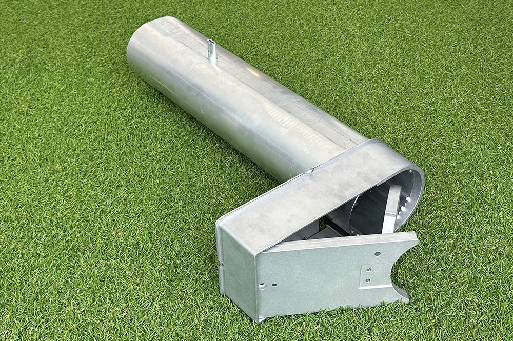 Bodenhülsen Spezial 00SH2005 für Profile 120x100 mm