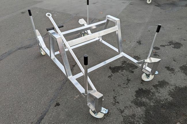 Hürdenwagen für bis zu 20 Hürden, TÜV-geprüft