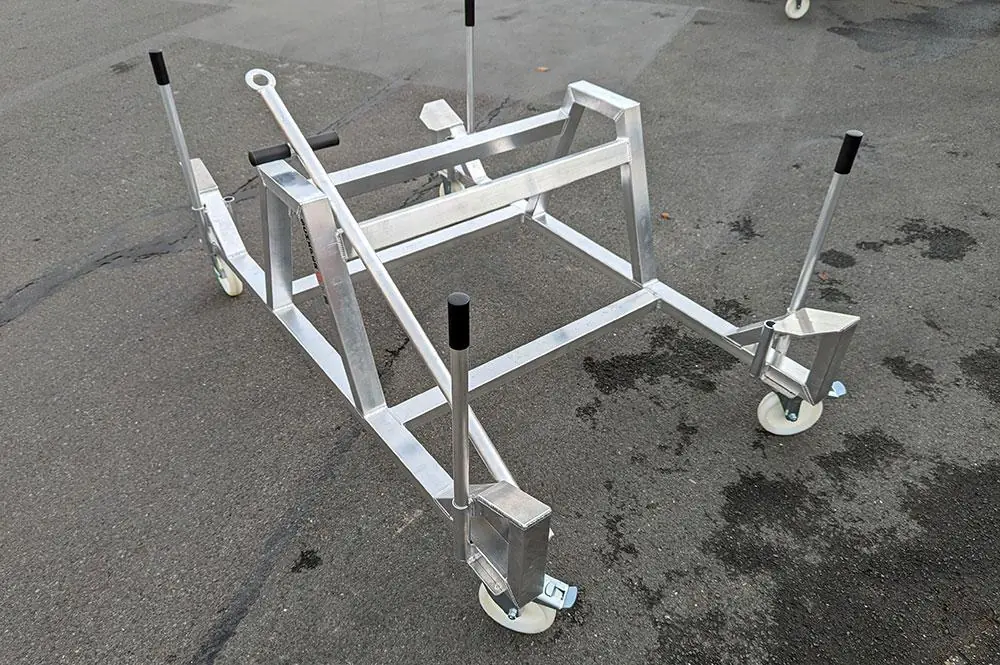Hürdenwagen für bis zu 20 Hürden, TÜV-geprüft