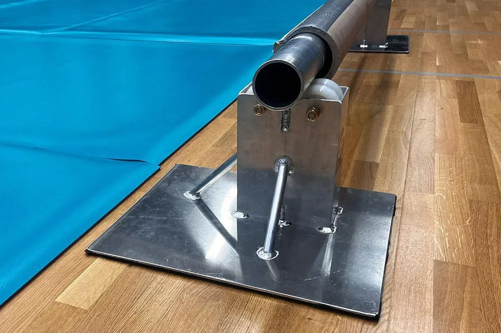 Abrollsystem für Sportboden