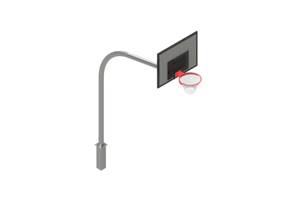 Basketballständer „Unbreakable“, Round 1,65m