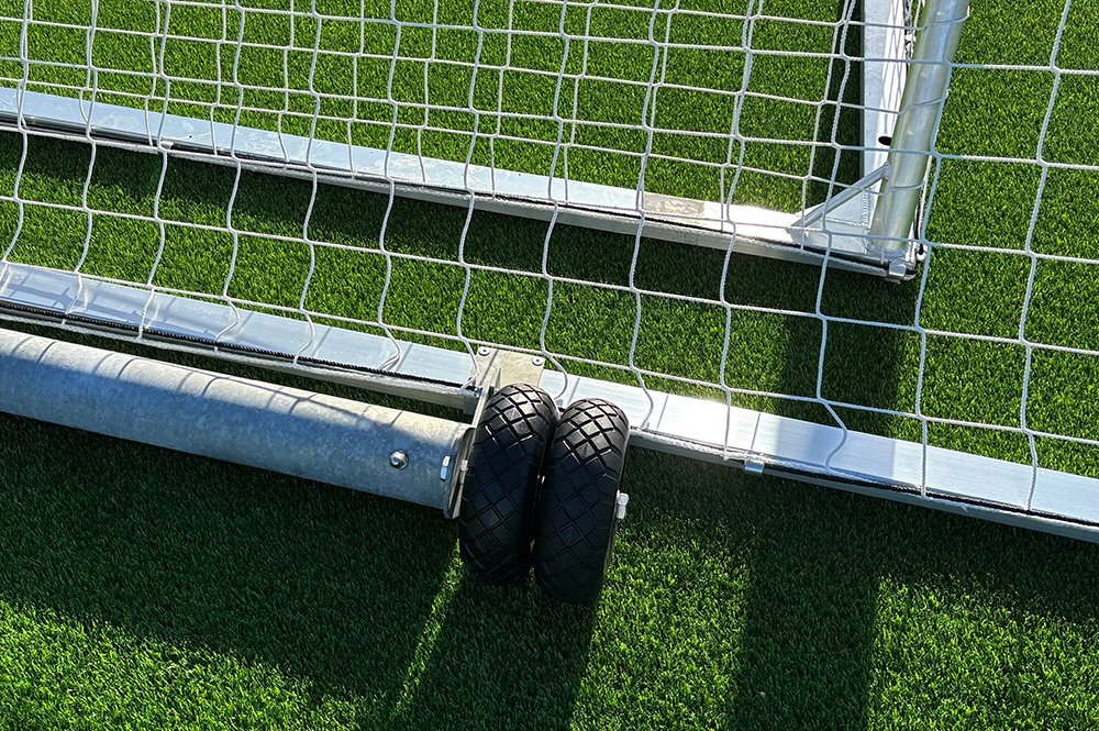 Trainingstor-PSG Detail Gewicht gekippt