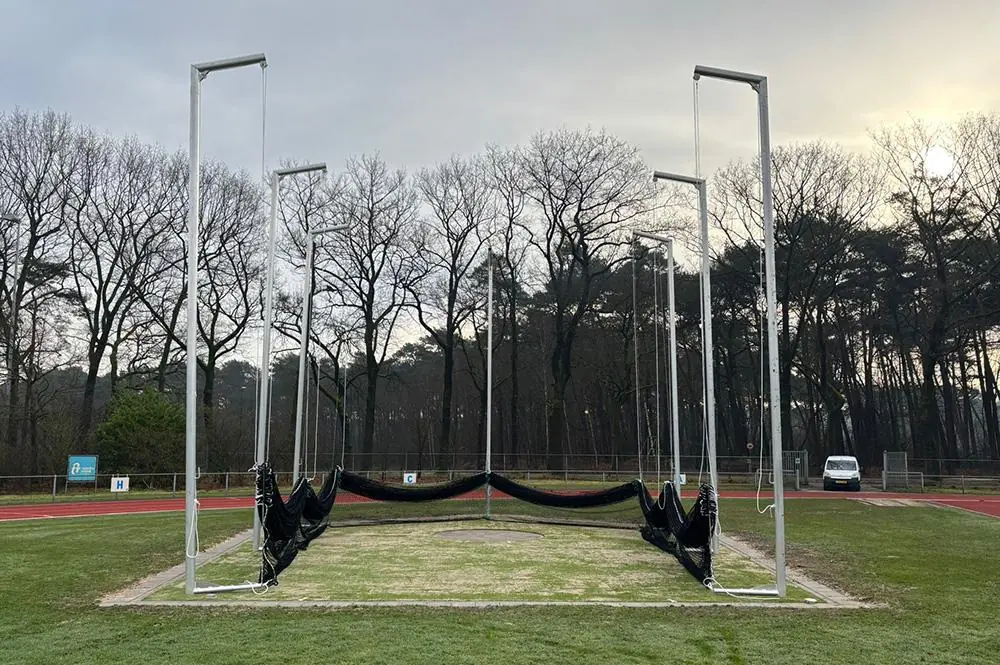 Schutzgitter "Komfort" für Hammer- und Diskuswurf