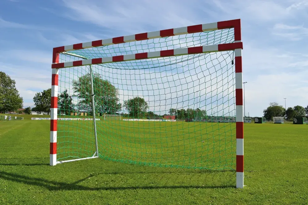 Zusätzliche Querlatte zur Höhenreduzierung für Minihandball