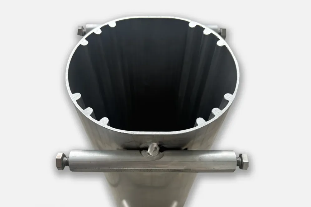 BodenhülsenFlexo2 für Profile 120x100 mm,