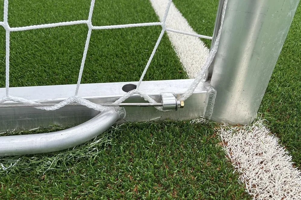 Traings-Fußballtor "All Inklusive" mit integrierten Gewichten und Rädern, vollve