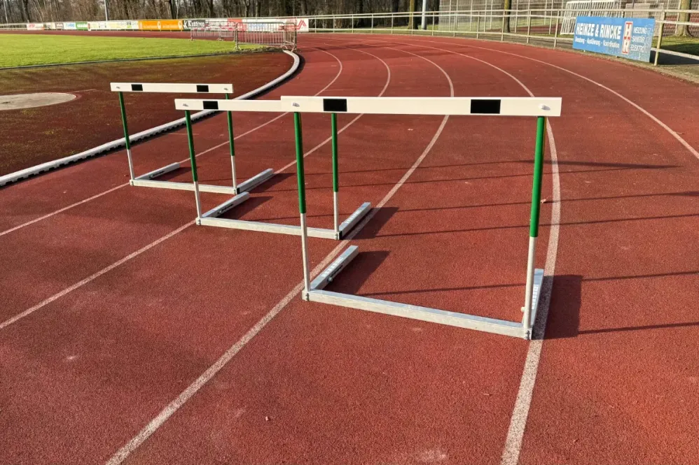 Einfache Wettkampfhürde Stahl