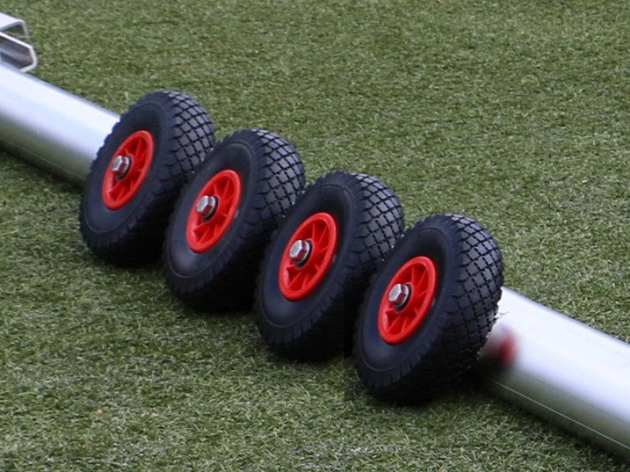 Integrierte Gewichte für neue Schäper Fußballtore