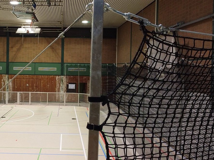 Mobiles Bandensystem für alle Ballsportarten