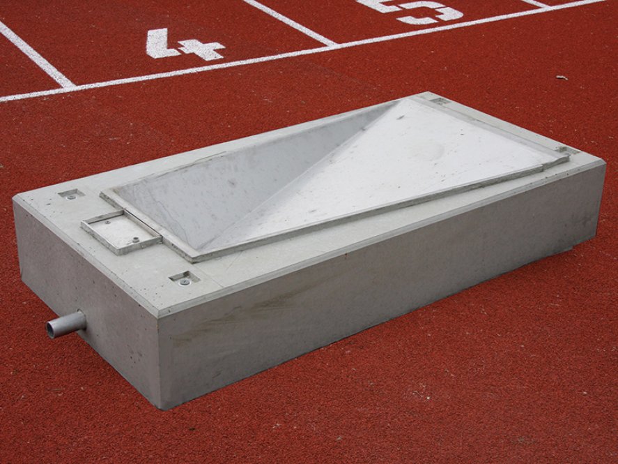 Einstichkasten aus Aluminium, Stahl oder Betonfertigteil