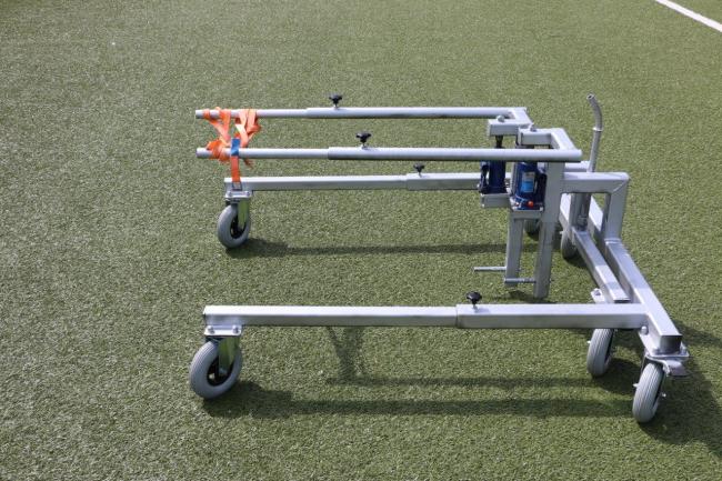 Transportwagen „Easy Lift“ für beschwerte Tore