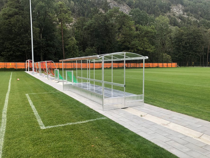 Spielerkabine doppelt