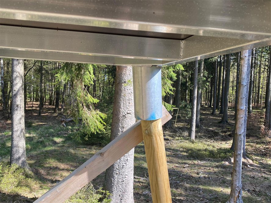 Hochsitzbau aus Fiberglas – unverwüstlich und Witterungsbeständig