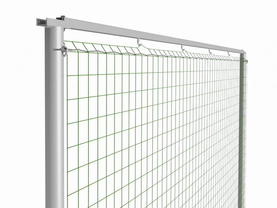 Ballfangzaun Komplettset - Höhen 4m, 5 m, 6m