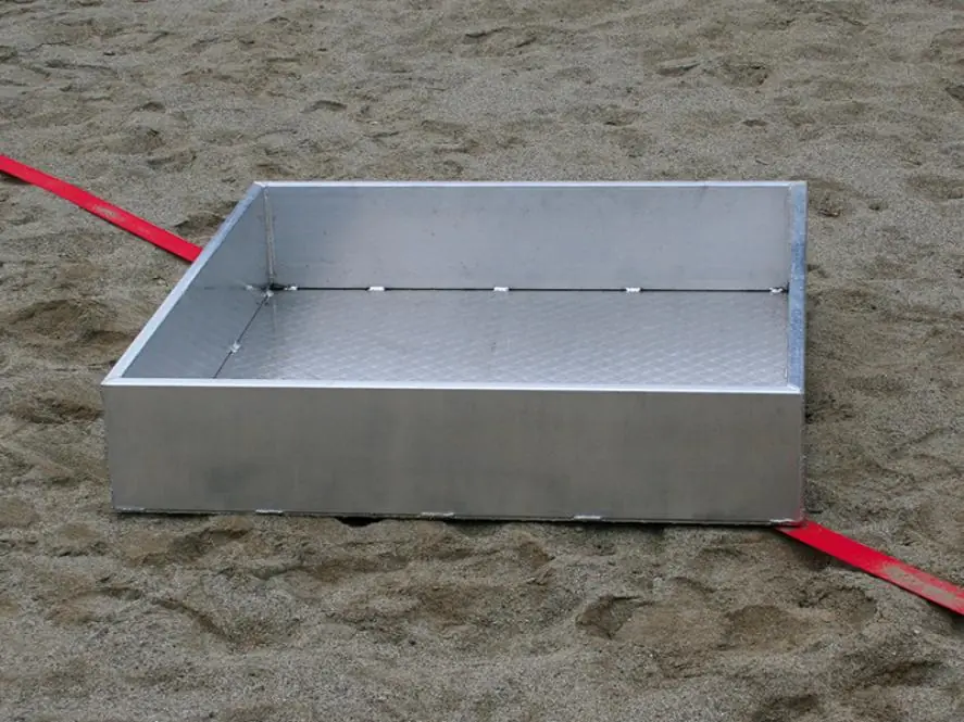 Einbaukasten aus Aluminium