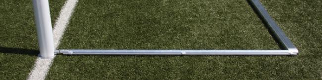 Einfacher Bodenrahmen für Fußballtore, komplett verschweißt