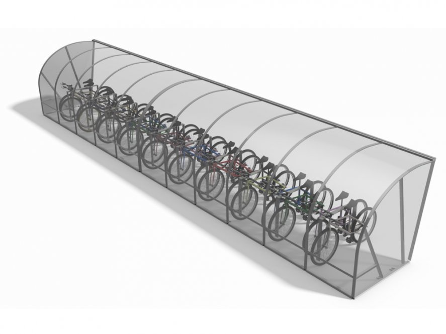Fahrradkabine