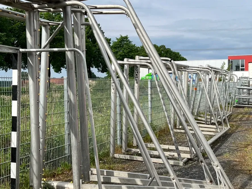 Generalüberholte, gebrauchte Fußballtore