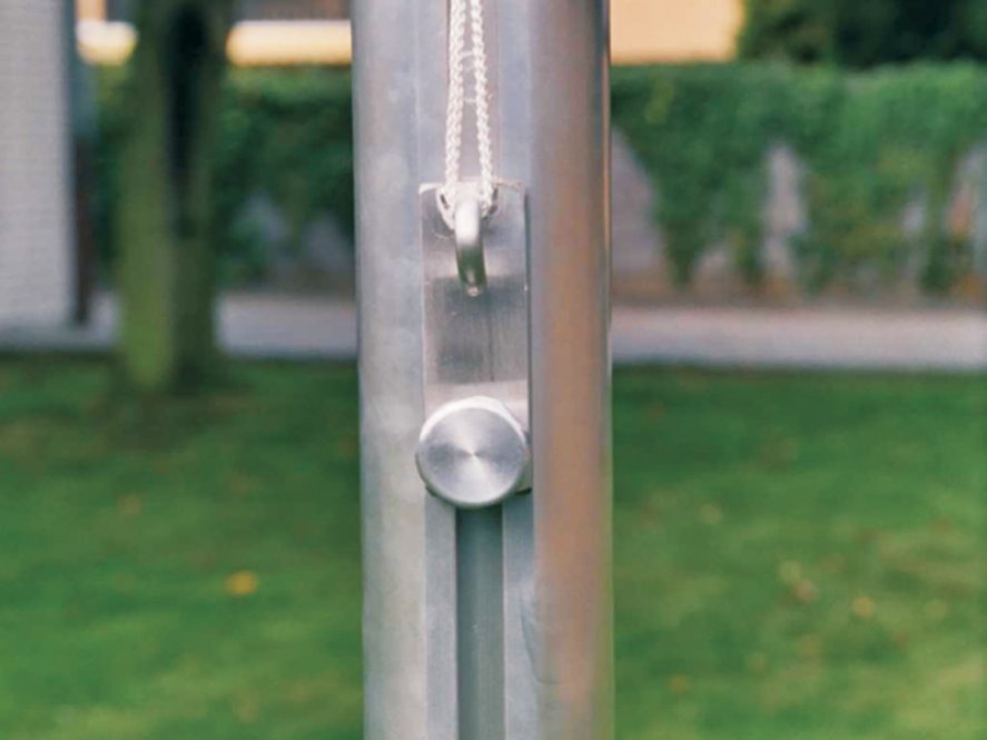 Kopfballpendel einseitig, Detail