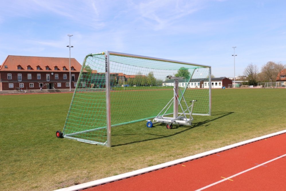 Torwagen für beschwerte Fußballore