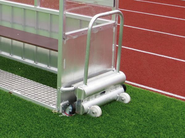 Fahrbahres Gewicht für Spielerkabinen / Betreuerkabinen