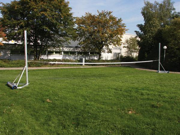 Mobiler Volleyball- / Basketball-Mehrzweckpfosten