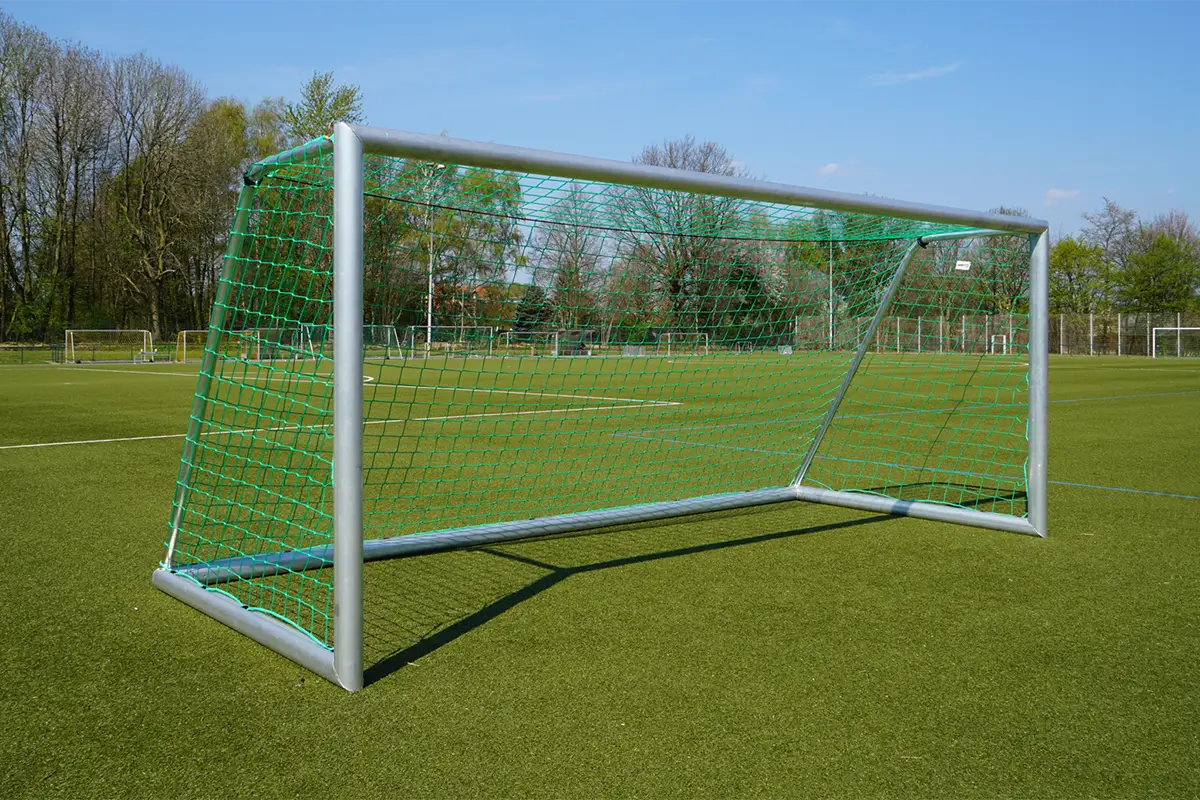 Fußballtor Netz Mit Zielmarkierung - Trainingsnetz Für Präzise Schüsse