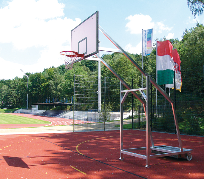 Fahrbarer Basketballständer | Sportschäper