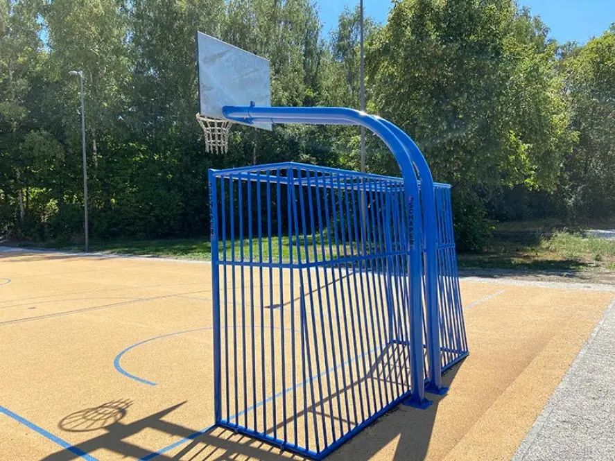 Bolzplatztor Unbreakable Stahl Mini, RAL pulverbeschichtet