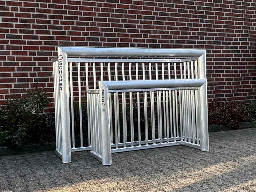 Bolzplatztore, Bolzplatz-Minitore, Aluminium, 1,20 x 0,80 m