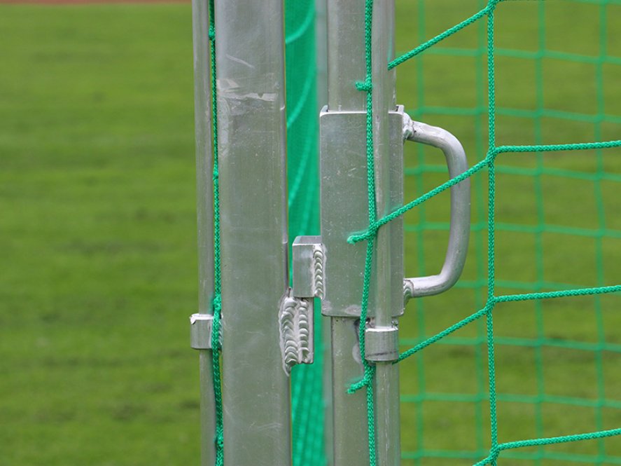 Soccer-Fußballtore mit Eingangstür, Detail