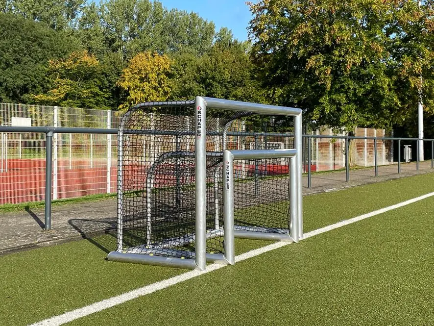Mini-Fußballtor, Aluminium, vollverschweißt