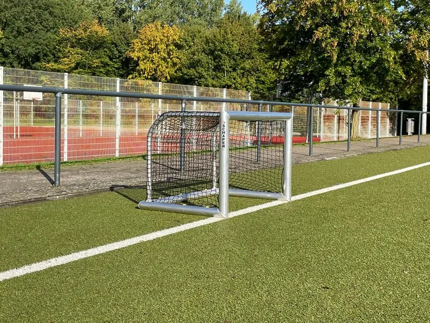 Mini-Fußballtor, Aluminium, vollverschweißt