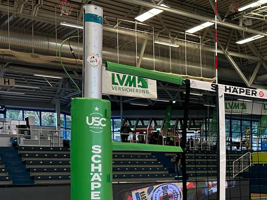 Netz-/Seilpolsterung für Volleyballnetz