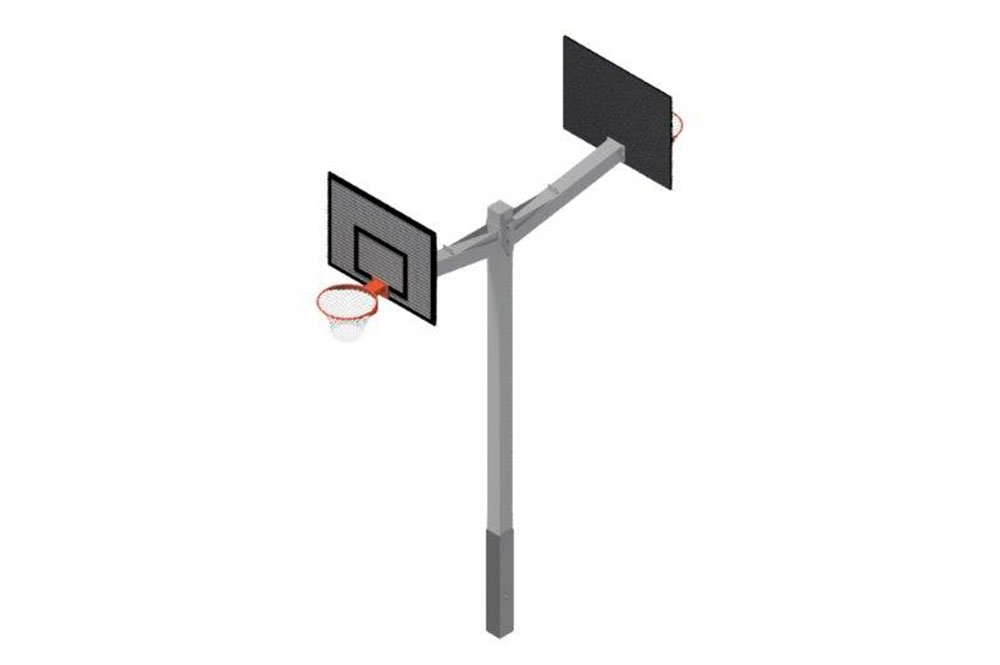 Basketballständer „Steelforce“, 2-fach
