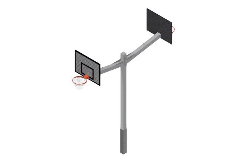 Basketballständer „Steelforce“, 2-fach